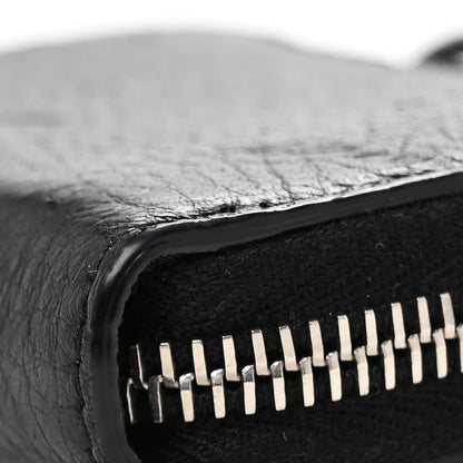 Saint Laurent Calfskin Zip Lanyard Wallet Black 9 of 11