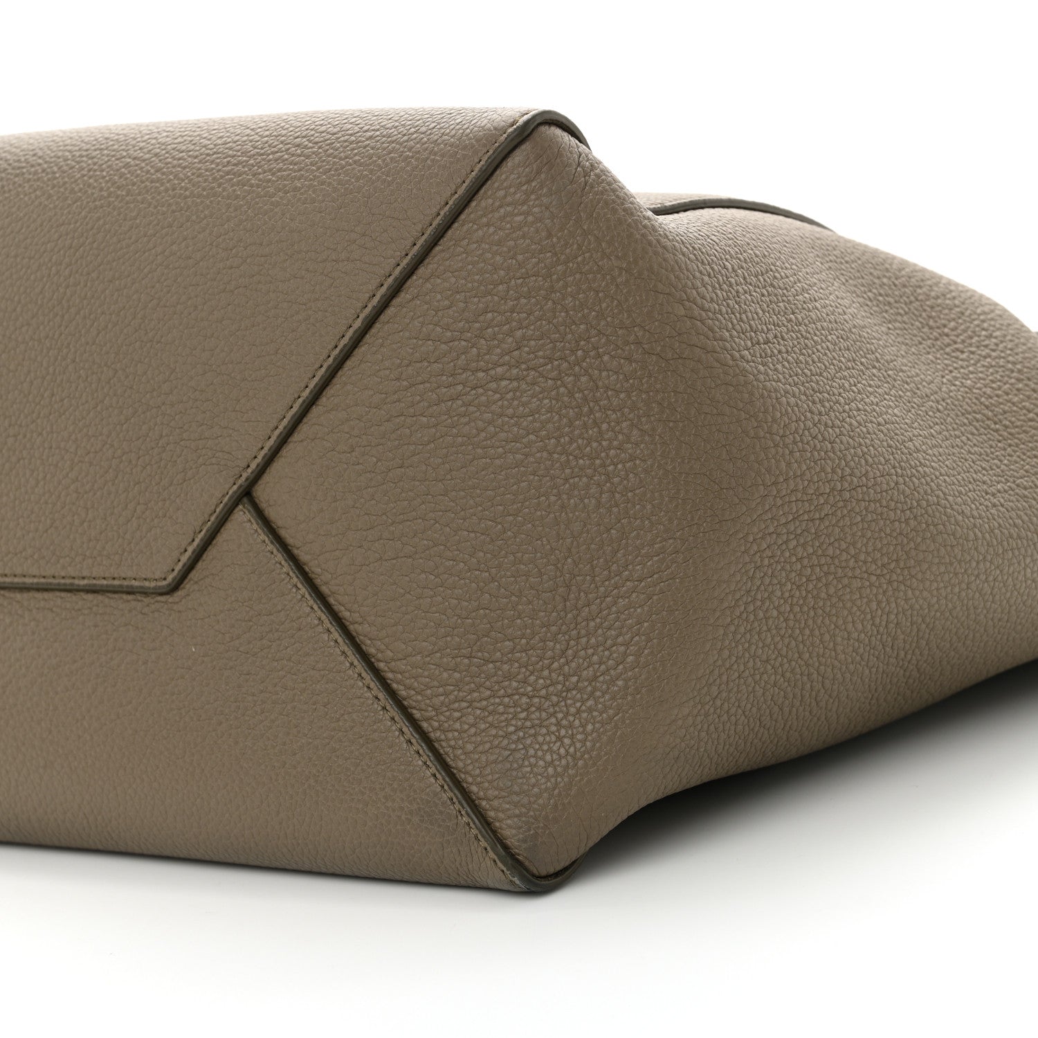 Celine Soft Grained Calfskin Small Belt Cabas Phantom Taupe 10 of 11