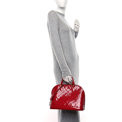 Louis Vuitton Vernis Alma PM Rose Indien 2 of 8