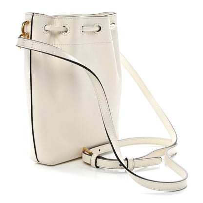 Jimmy Choo Soft Shiny Calfskin Mini Bon Bon N/S Bucket Bag Latte 3 of 10