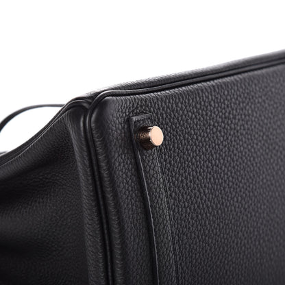 Hermes Togo Birkin 25 Black 30 of 33