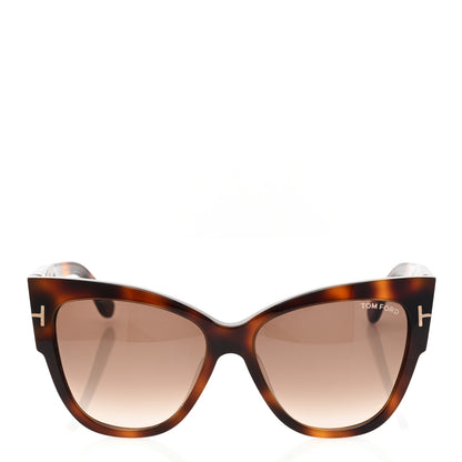 Tom Ford Acetate Anoushka Cat Eye Sunglasses TF371 Tortoise Shell 2 of 8