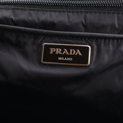Prada Tessuto Nylon Vela Shopping Tote Black 6 of 10
