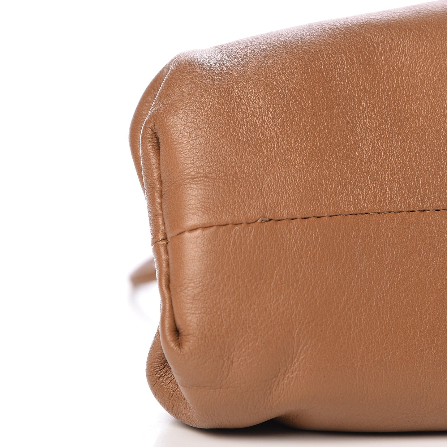 Butter Calfskin The Mini Pouch Camel
