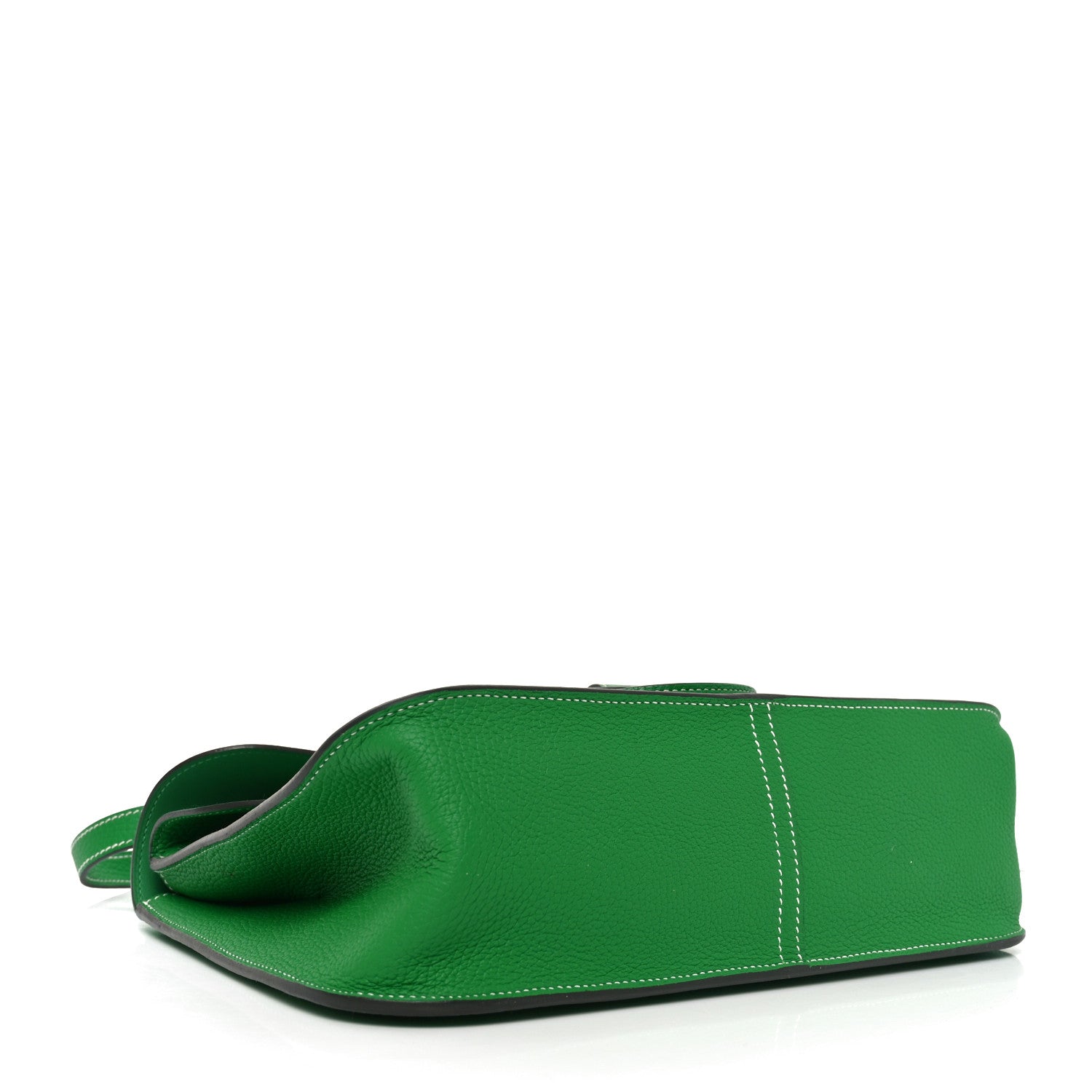 Hermes Taurillon Clemence Halzan 31 GM Bambou 4 of 9