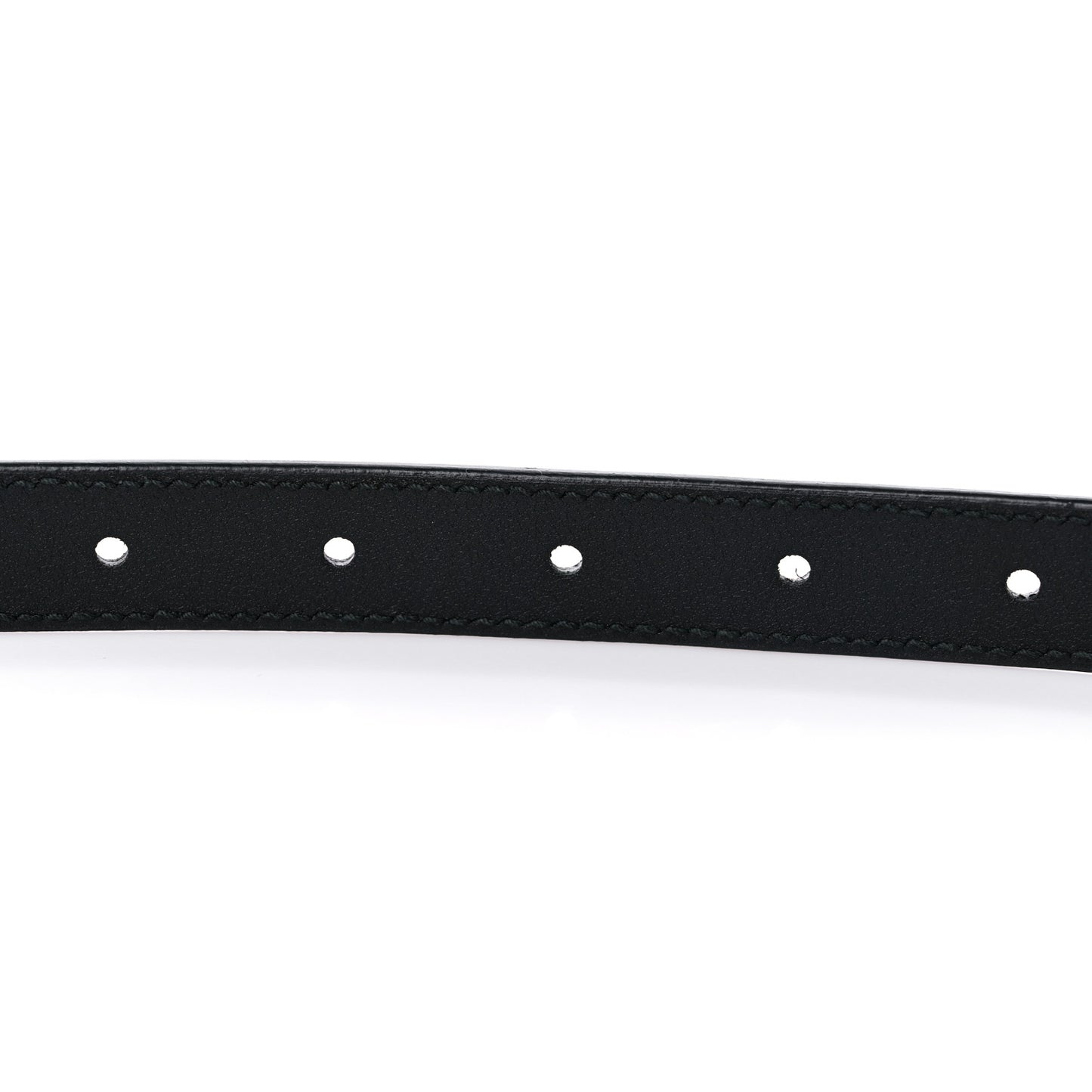 Calfskin Double G 20mm Belt 80 32 Black