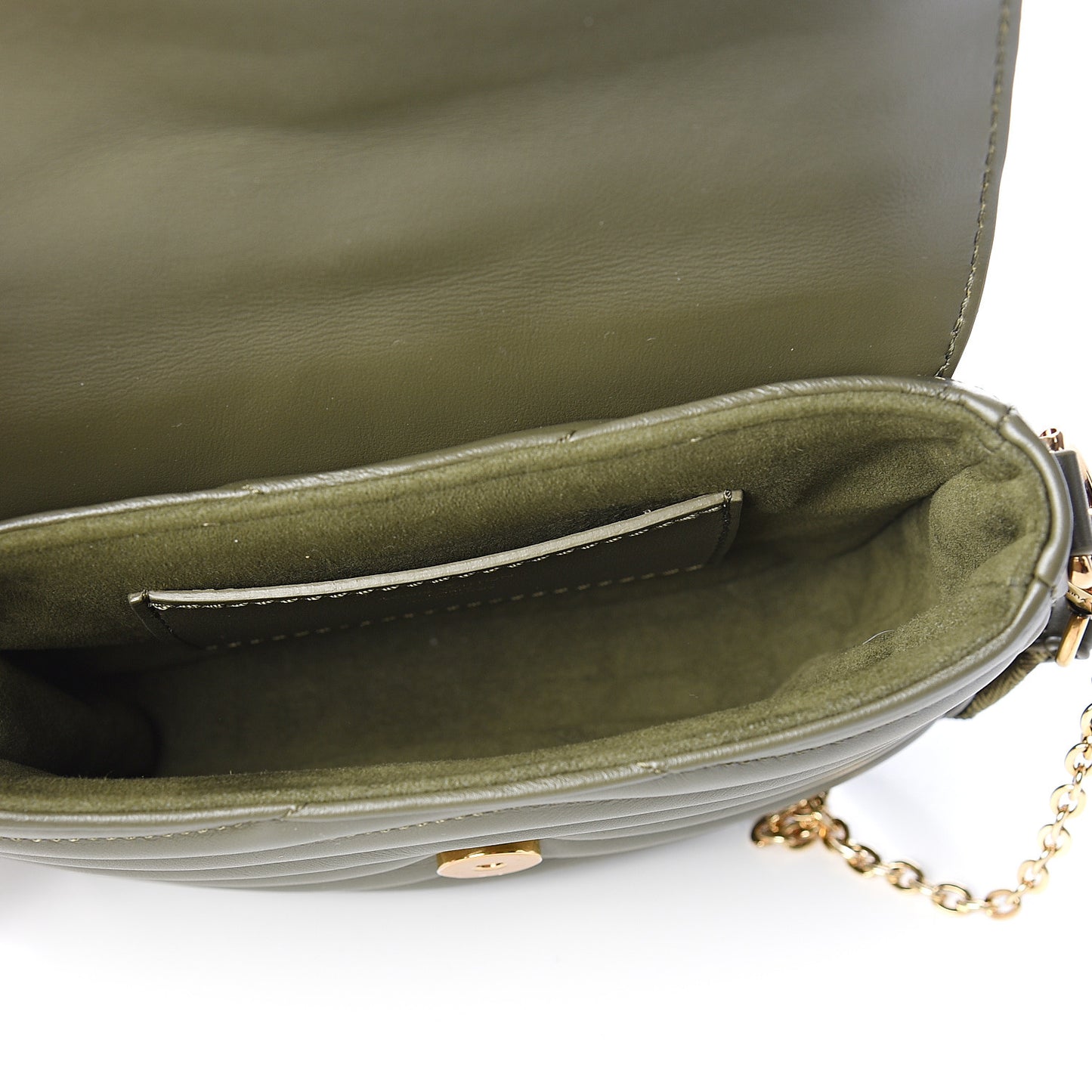 Calfskin New Wave Multi Pochette Kaki