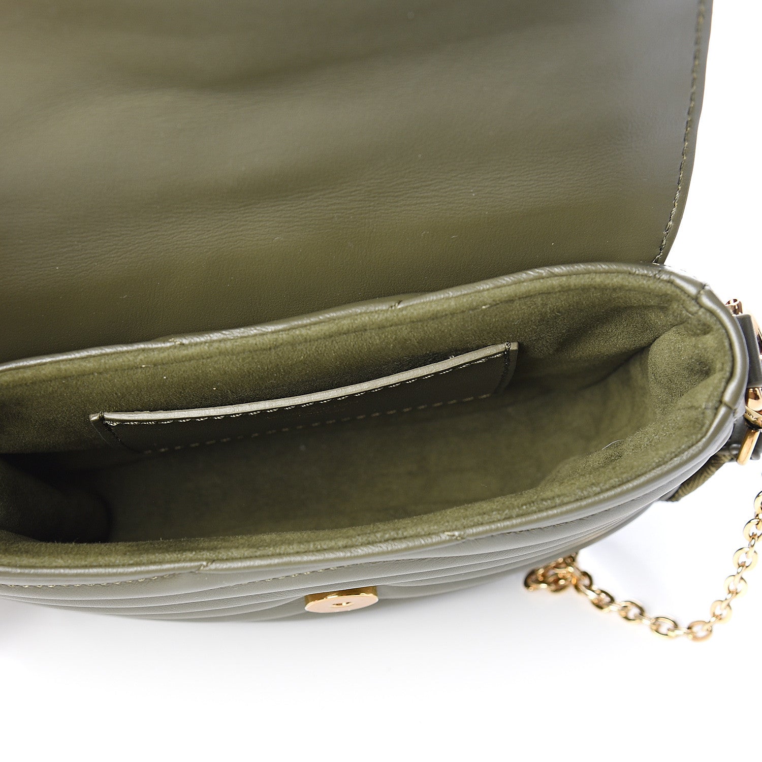 Louis Vuitton Calfskin New Wave Multi Pochette Kaki 4 of 8