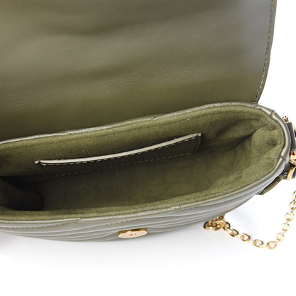 Louis Vuitton Calfskin New Wave Multi Pochette Kaki 4 of 8