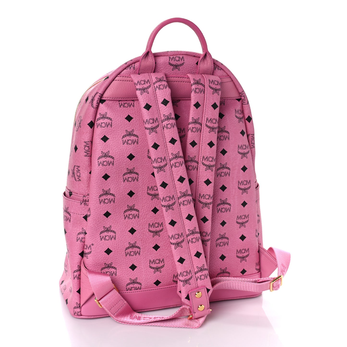 Visetos Medium Sprinkle Stud Stark Backpack Pink