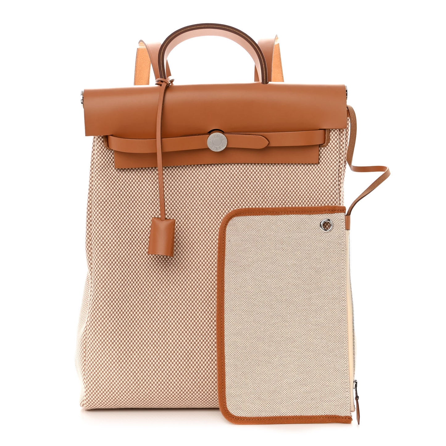Vache Hunter Criss Viking Herbag a Dos Retourne Backpack Ecru Beige Naturel
