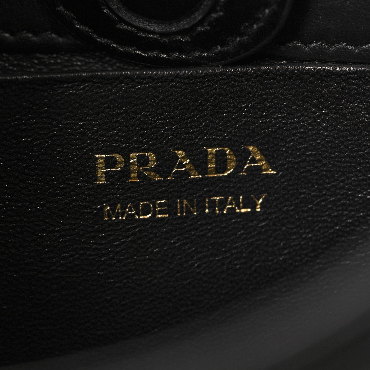 Prada Box Calfskin Shoulder Bag Black Black 6 of 9