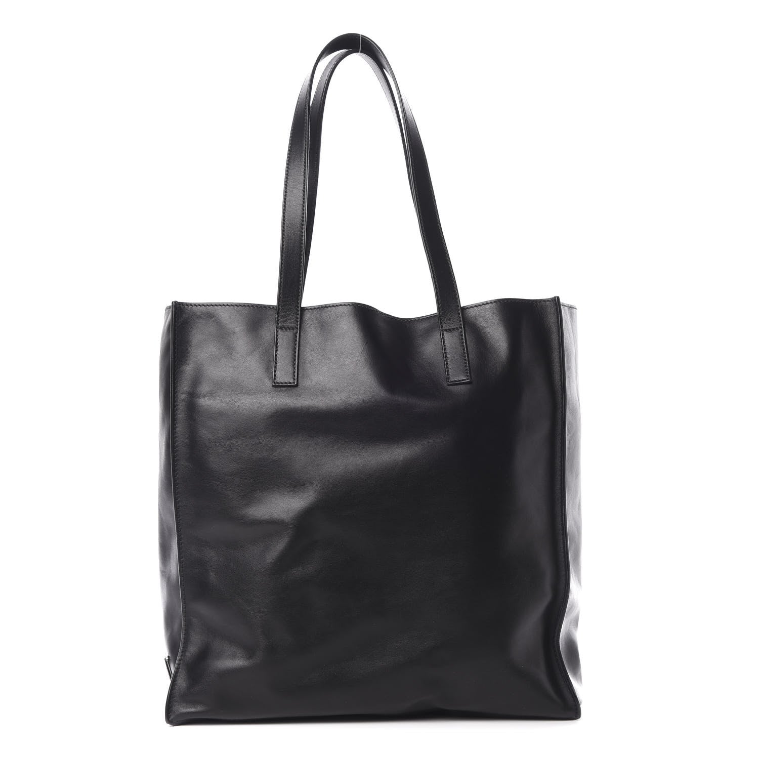 Prada Soft Calfskin Shopping Tote Black 1 of 11