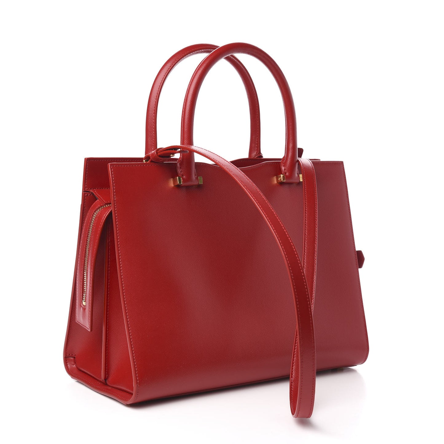 Grain De Poudre Medium Uptown Tote Rouge Eros