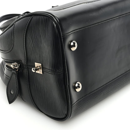 Louis Vuitton LOUIS VUITTON Epi Bowling Montaigne GM Black 9 of 12