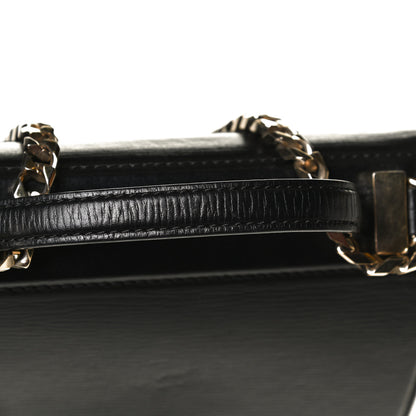 Givenchy Textured Calfskin Mini Pandora Box Chain Crossbody Bag Black 13 of 14