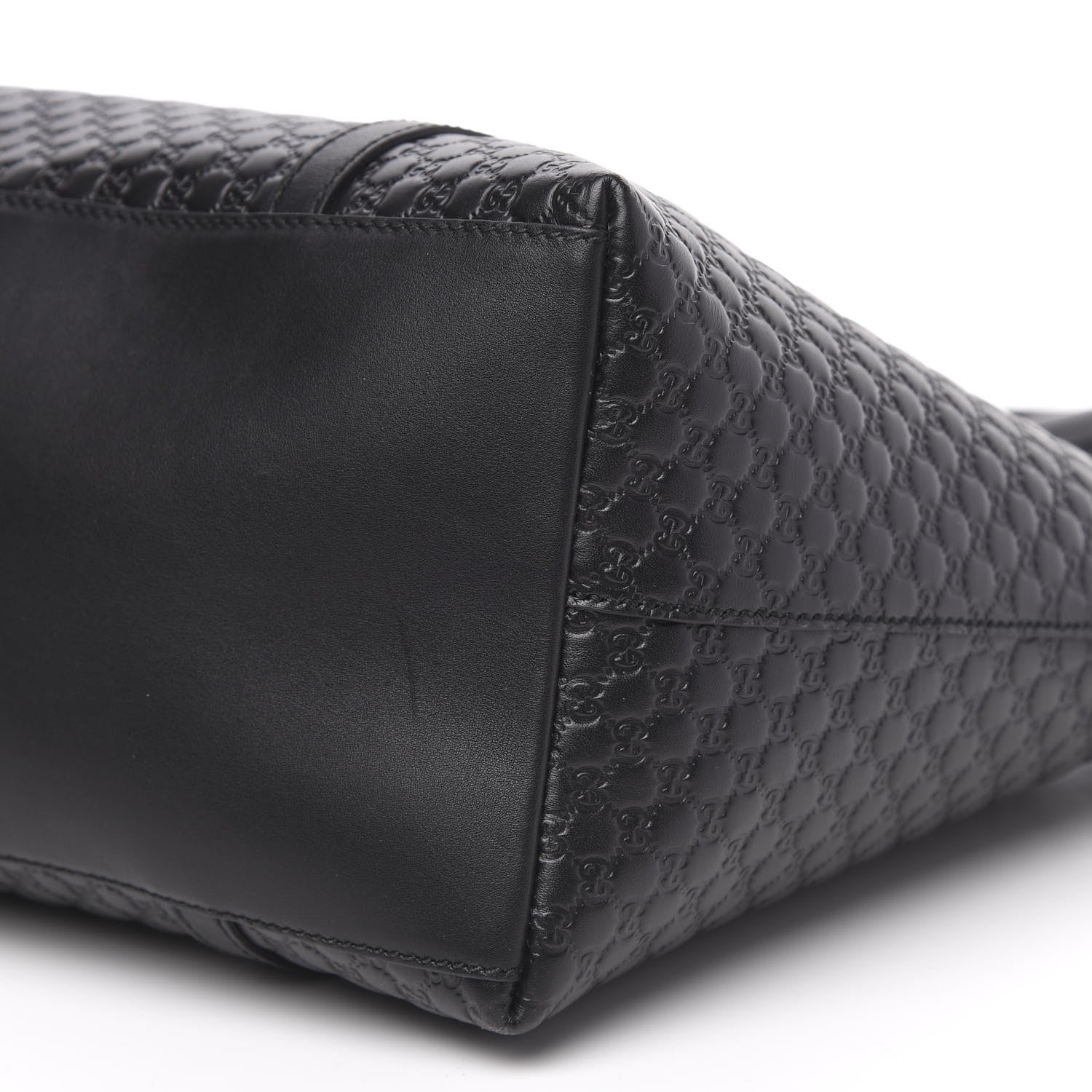 Gucci Soft Microguccissima Dome Satchel Black 9 of 10