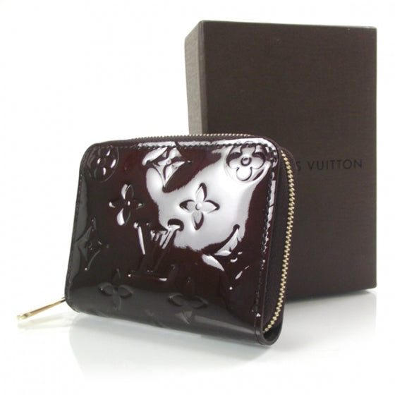Louis Vuitton Vernis Zippy Coin Purse Wallet Amarante 4 of 8