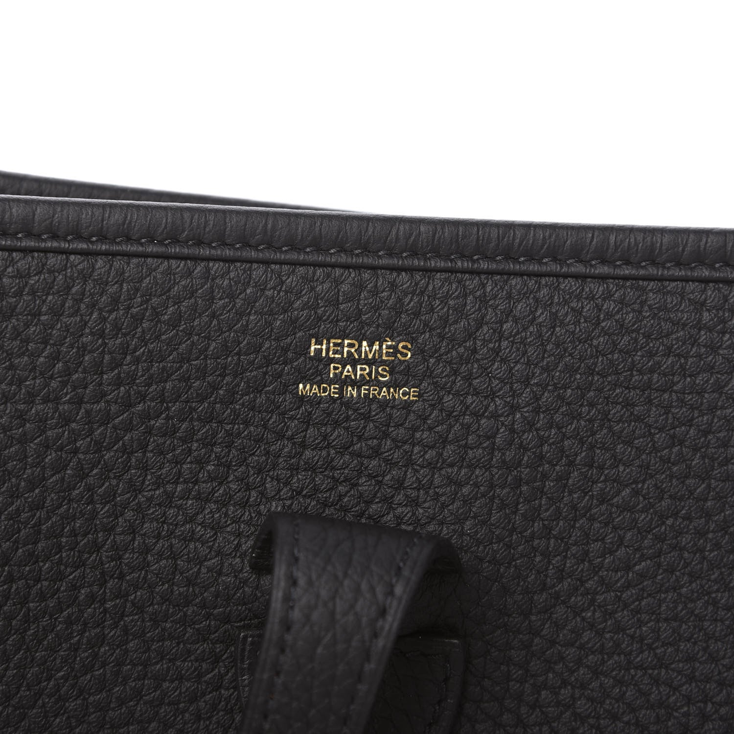Hermes Taurillon Clemence Evelyne III PM Black 8 of 10