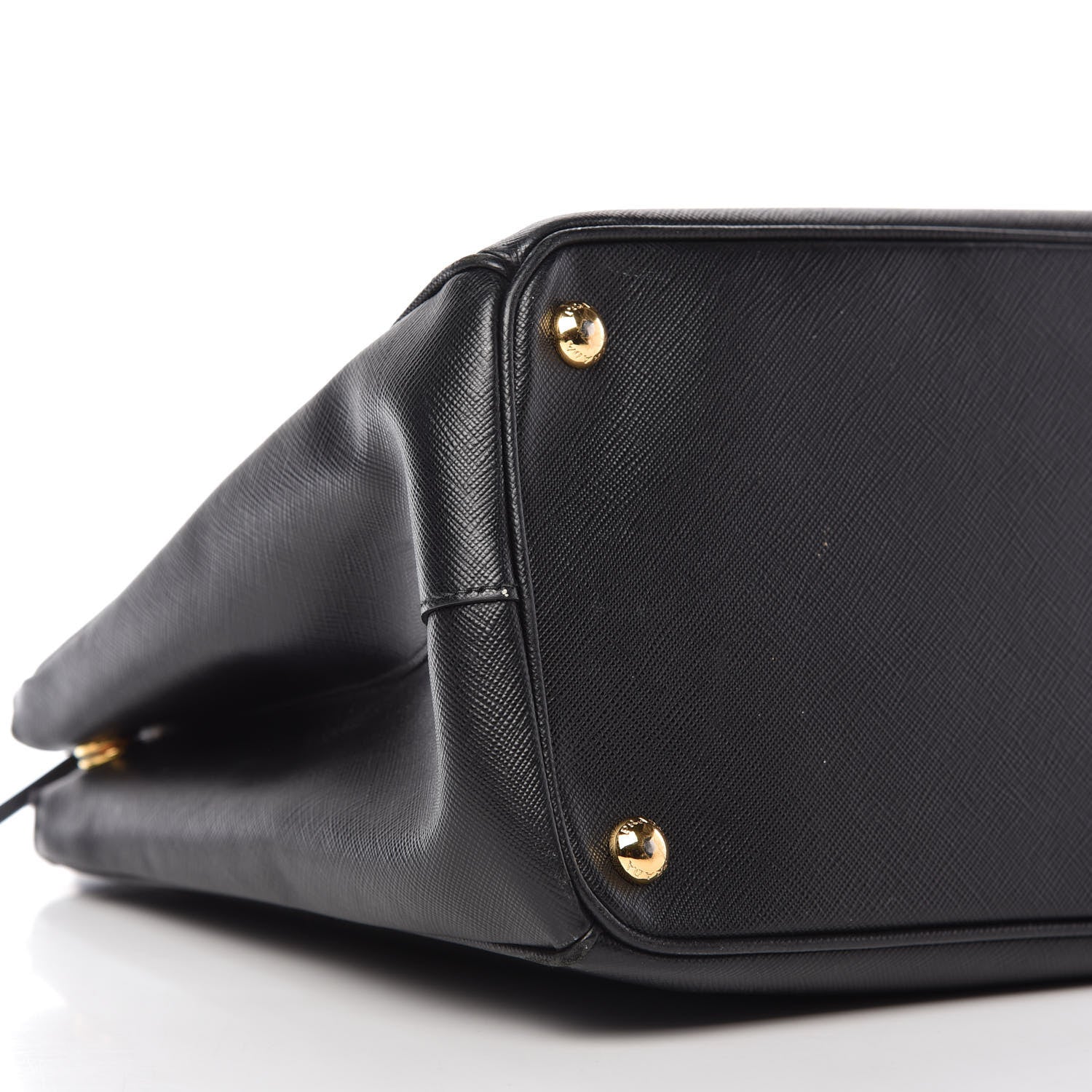 Prada Saffiano Medium Galleria Double Zip Tote Black 6 of 10