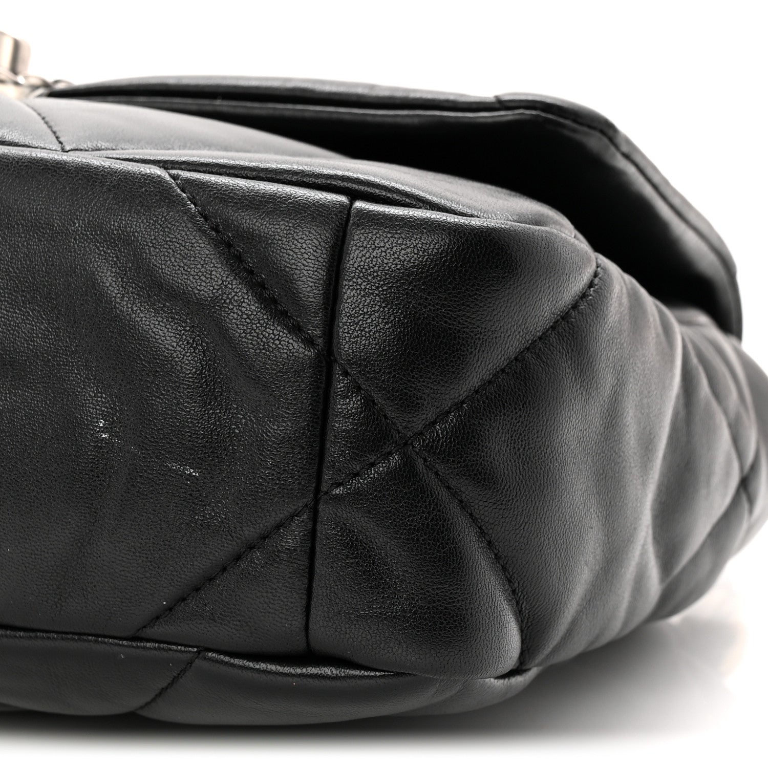 Chanel Lambskin Quilted Medium Chanel 19 Flap Black 10 of 10