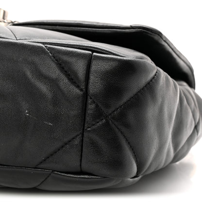 Chanel Lambskin Quilted Medium Chanel 19 Flap Black 10 of 10