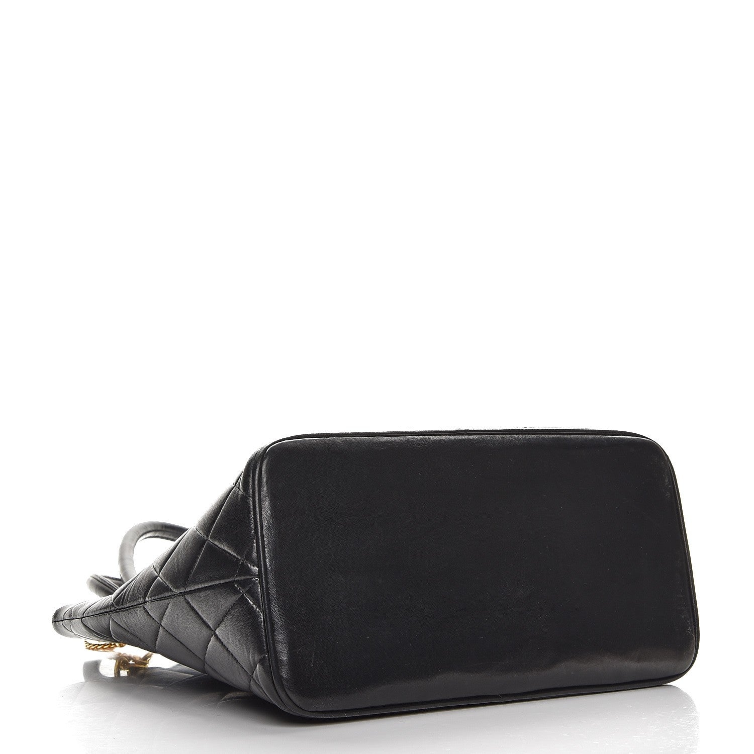 Chanel Lambskin Quilted Medallion Tote Black 4 of 15