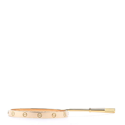 Cartier 18K Yellow Gold LOVE Bracelet 17 4 of 6