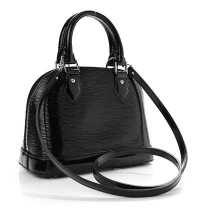Louis Vuitton Epi Electric Alma BB Black 3 of 11