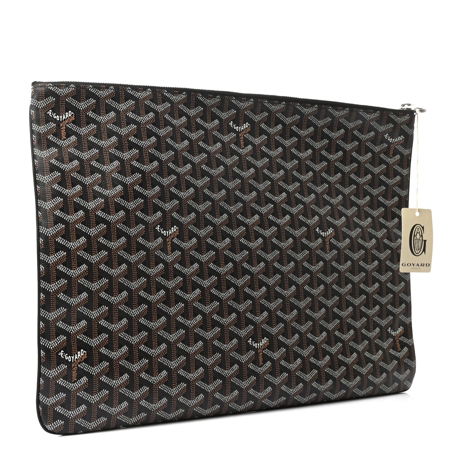 Goyard Goyardine Senat Pochette GM Black 2 of 6
