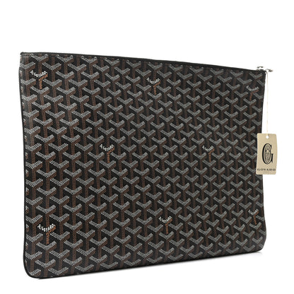 Goyard Goyardine Senat Pochette GM Black 2 of 6