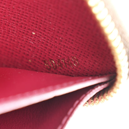 Louis Vuitton Monogram Clemence Wallet Fuchsia 8 of 10