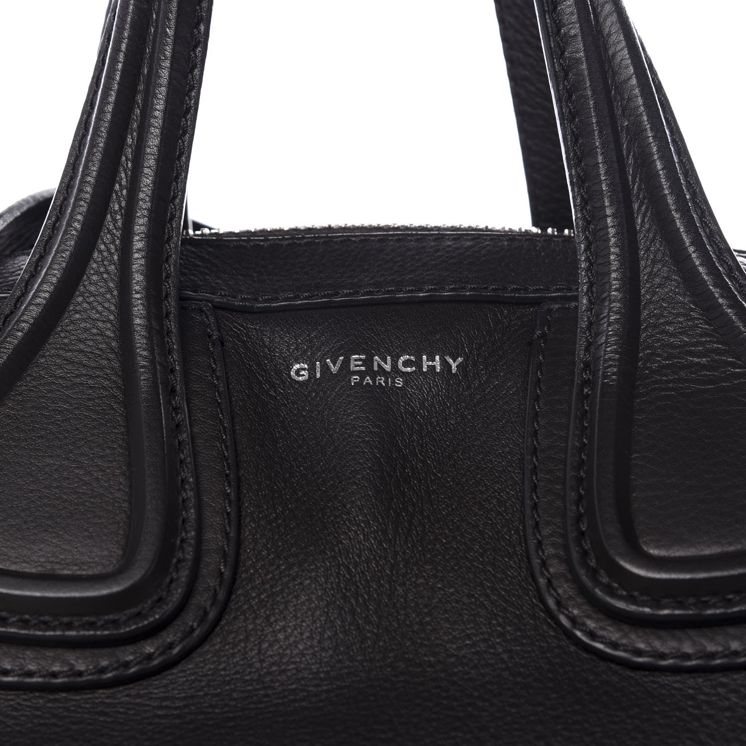 Givenchy Waxy Grained Calfskin Medium Nightingale Black 9 of 9