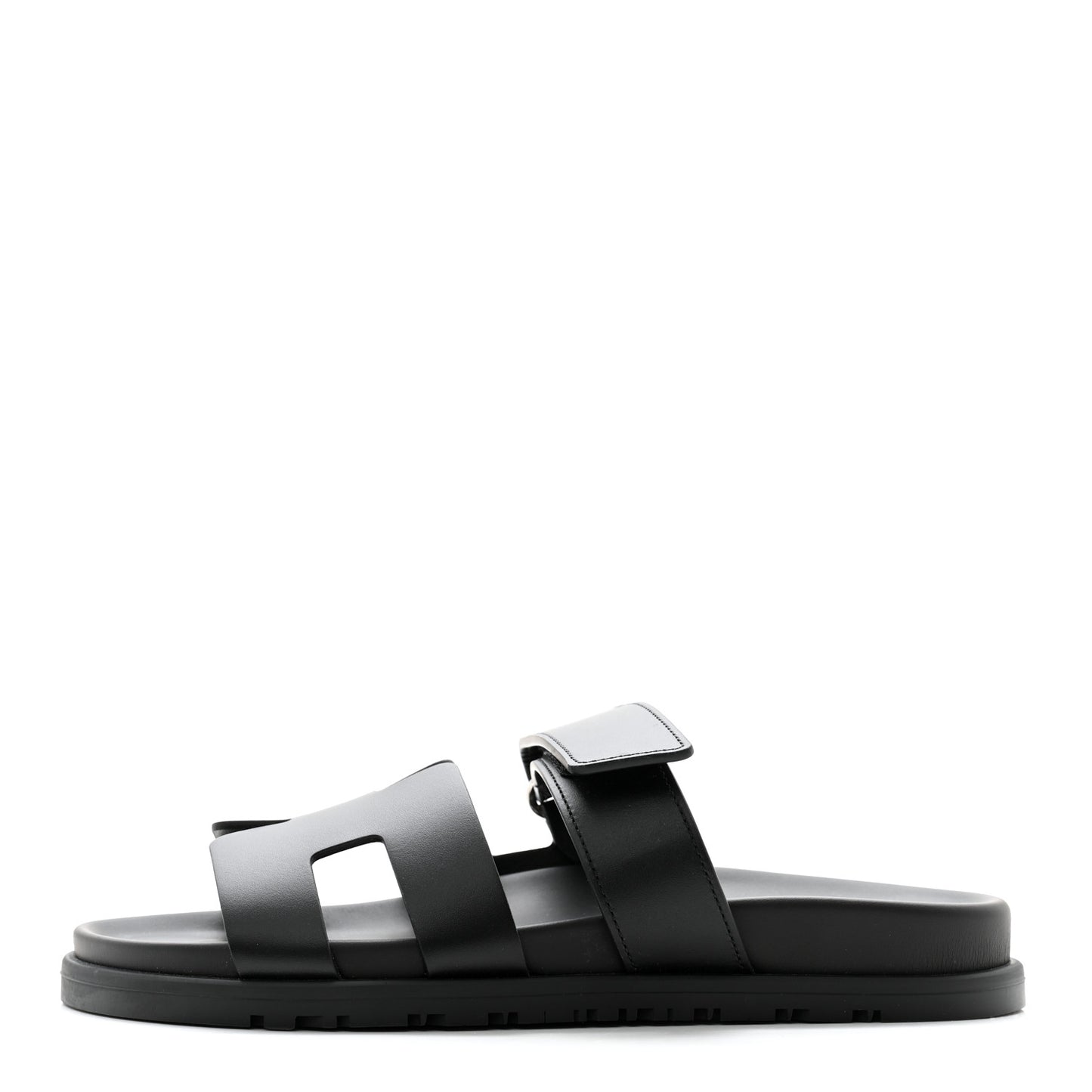 Calfskin Womens Chypre Sandals 37 Black