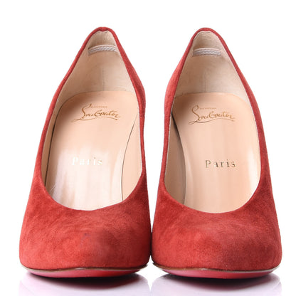 Christian Louboutin Veau Velours Pumps 37 Flamenco 2 of 10