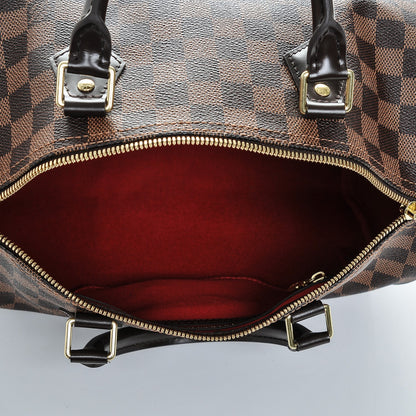 Louis Vuitton Damier Ebene Speedy Bandouliere 30 5 of 6