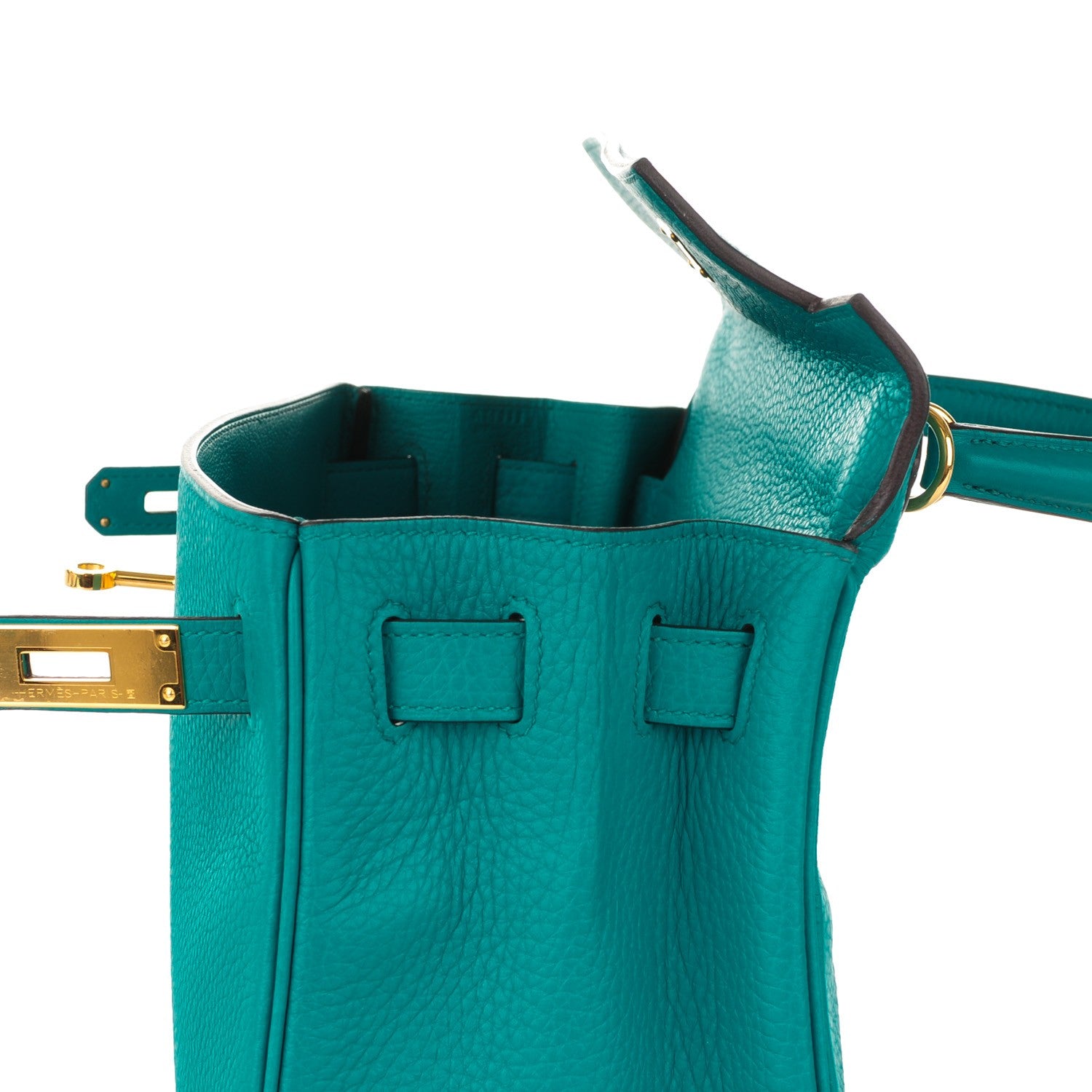 Hermes Taurillon Clemence Kelly Retourne 28 Bleu Paon 16 of 24