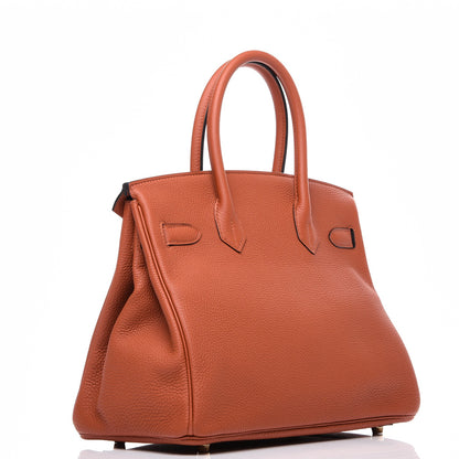 Hermes Togo Birkin 30 Cuivre 3 of 14