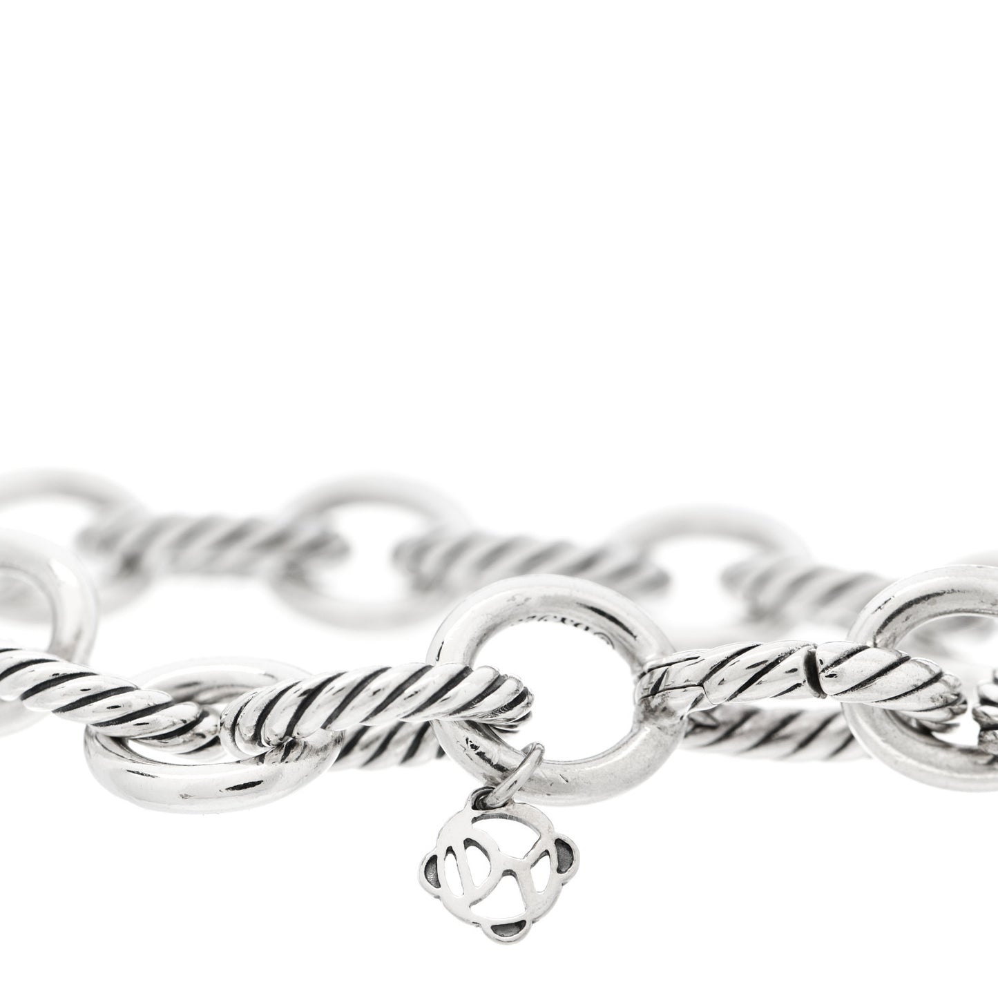Sterling Silver 12mm Large Oval Link Bracelet