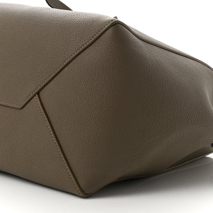 Celine Soft Grained Calfskin Small Belt Cabas Phantom Taupe 11 of 11