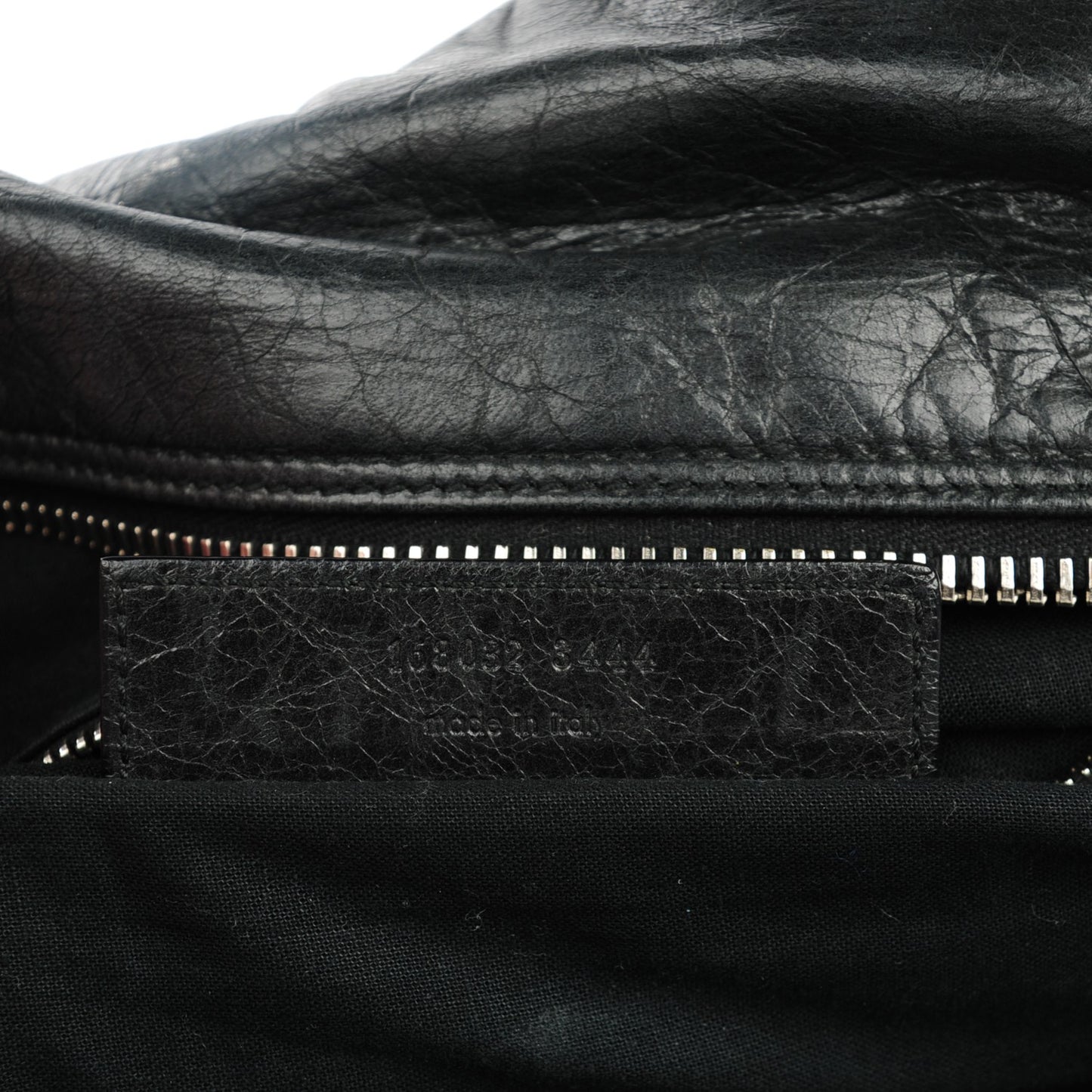 Chevre Quilted Matelasse MM Black
