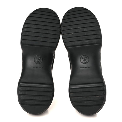 Louis Vuitton Calfskin Patent Monogram LV Archlight Sneakers 40 Black 5 of 8