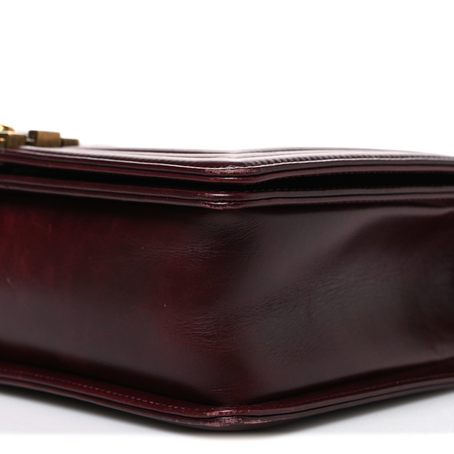 Chanel Calfskin Quilted New Medium A Tale From Paris Salzburg Boy Flap Burgundy 9 of 9