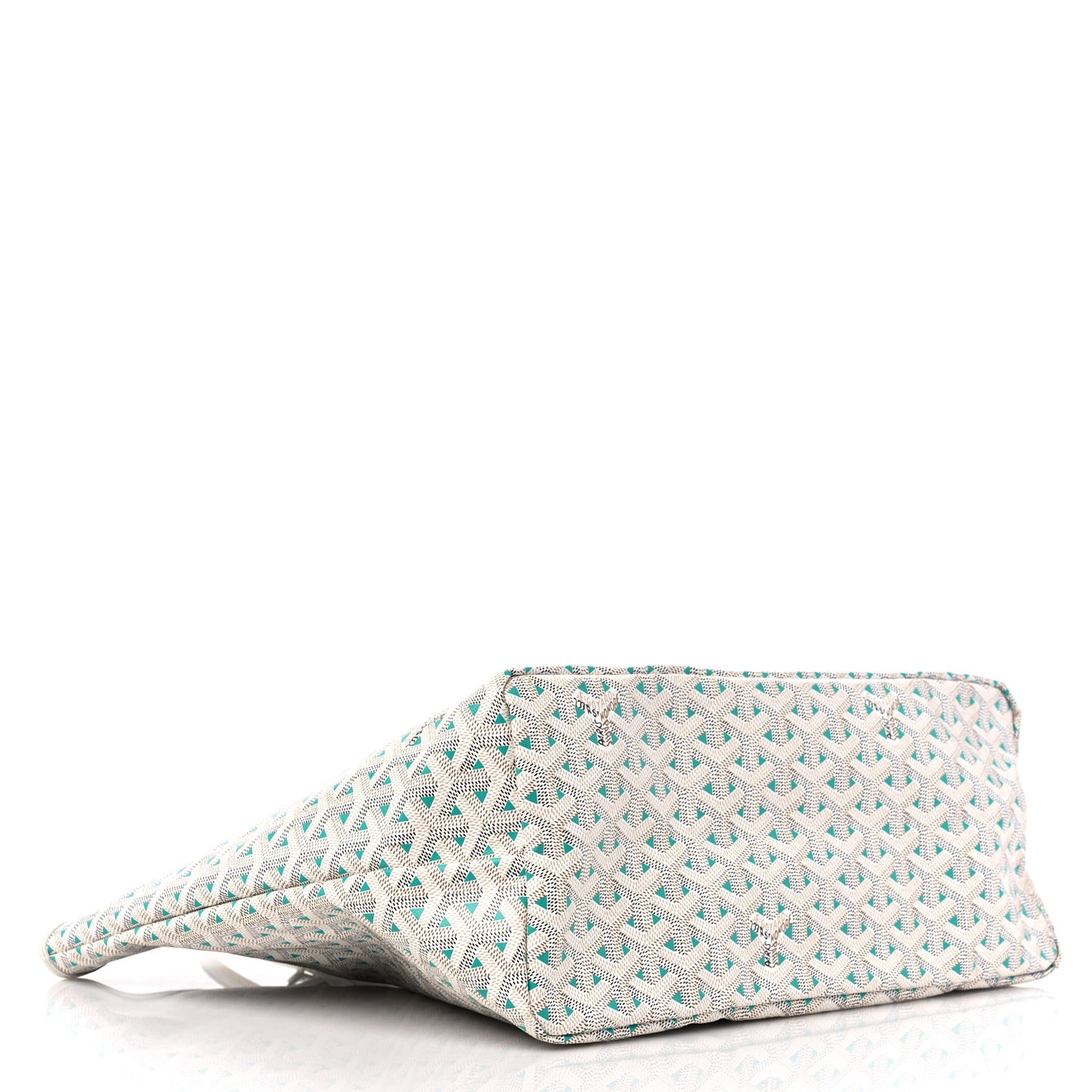 Goyardine Saint Louis Claire Voie PM White Opaline