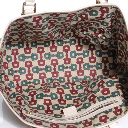 Gucci Monogram Large Jolicoeur Tote White 11 of 11