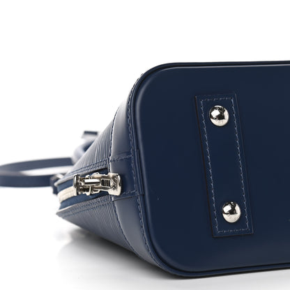 Louis Vuitton Epi Alma BB Indigo 8 of 10