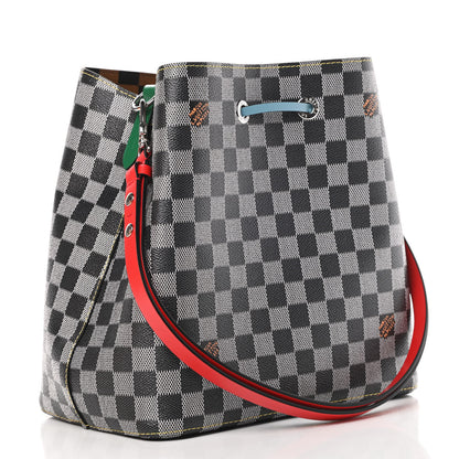 Louis Vuitton Damier Neonoe Black White 3 of 11