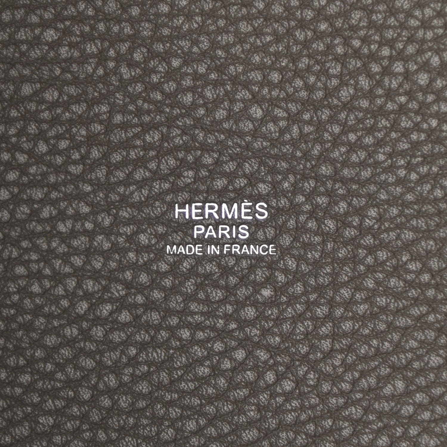 Hermes Taurillon Clemence Picotin Lock 22 MM Etain 6 of 11
