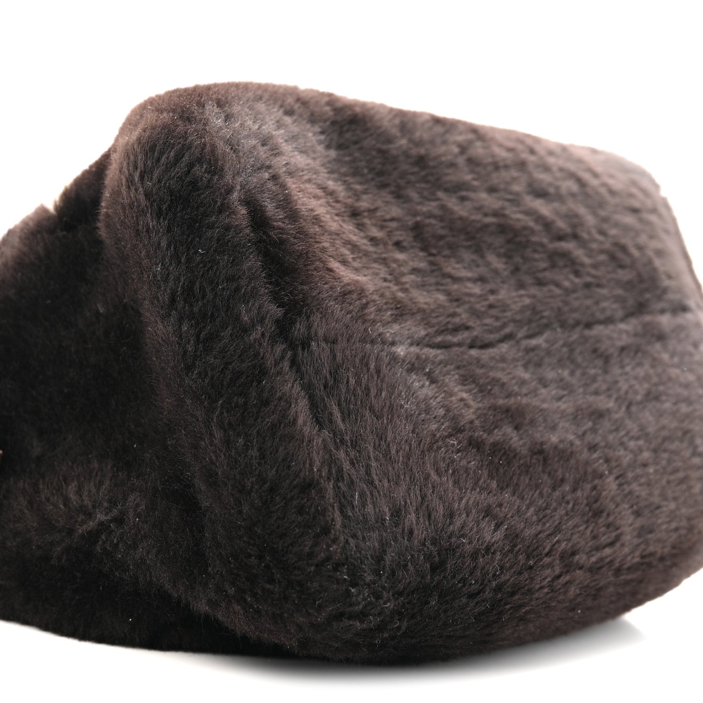 Shearling Monogram LV Ski Cozygram Speedy Bandouliere 25 Chocolate Cream