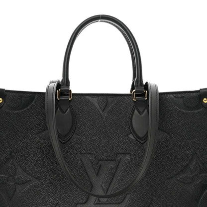 Louis Vuitton Empreinte Monogram Giant Onthego MM Black 7 of 10